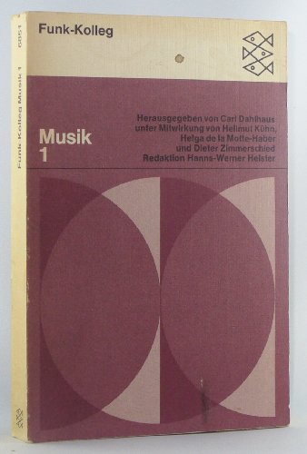 Beispielbild für Funk-Kolleg Musik 1. zum Verkauf von Versandantiquariat Felix Mücke