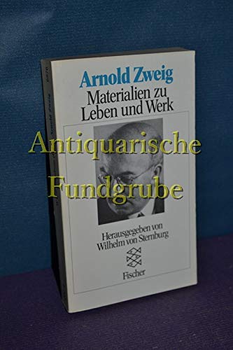 Beispielbild fr Arnold Zweig - Materialien zu Leben und Werk zum Verkauf von Versandantiquariat Felix Mcke