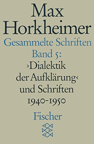 Gesammelte Schriften in 19 Bänden - Max Horkheimer