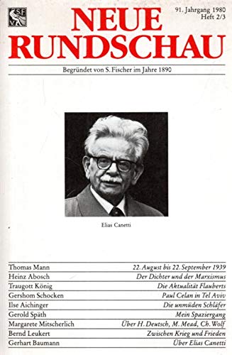 Beispielbild fr Neue Rundschau. Jg. 91, H. 2/3 zum Verkauf von Zubal-Books, Since 1961