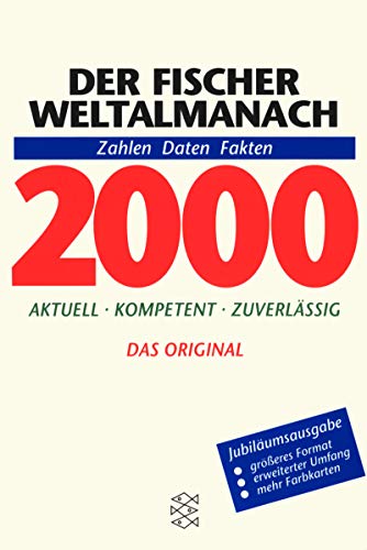 Imagen de archivo de Der Fischer Weltalmanach 2000. Zahlen, Daten, Fakten. a la venta por Reuseabook