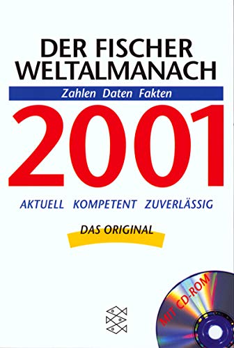 9783596729012: Der Fischer Weltalmanach 2001 mit CDROM. Zahlen, Daten, Fakten.
