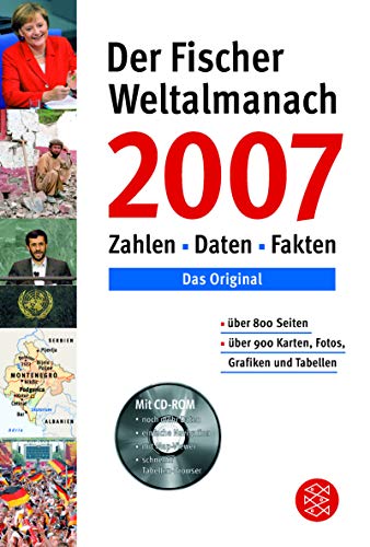 Stock image for Der Fischer Weltalmanach 2007 mit CD-ROM: Zahlen Daten Fakten (Fischer Sachbcher) for sale by Martin Greif Buch und Schallplatte