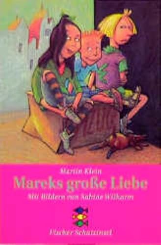 Imagen de archivo de Mareks groe Liebe. Mit Bildern von Sabine Wilharm. Fischer Schatzinsel. TB a la venta por Deichkieker Bcherkiste