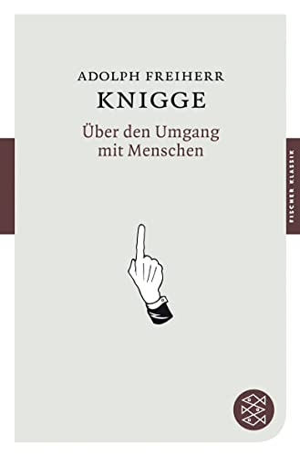 Imagen de archivo de ber den Umgang mit Menschen (Fischer Klassik) a la venta por medimops