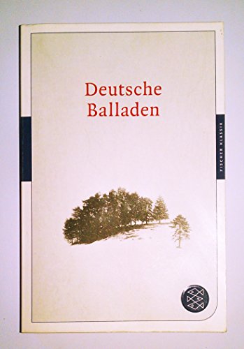 Beispielbild fr Deutsche Balladen zum Verkauf von medimops