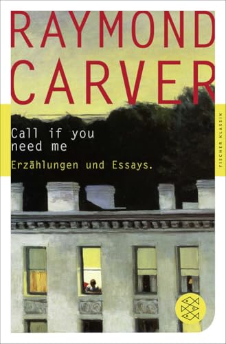 Beispielbild fr Call if you need me: Erzhlungen und Essays (Fischer Klassik) zum Verkauf von medimops