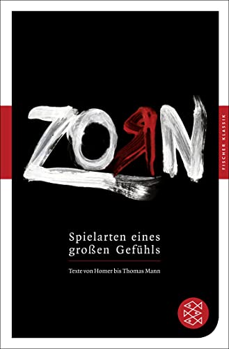 9783596905201: Zorn - Spielarten eines groen Gefhls