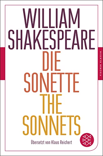 Beispielbild fr Die Sonette - The Sonnets: bersetzt von Klaus Reichert zum Verkauf von medimops