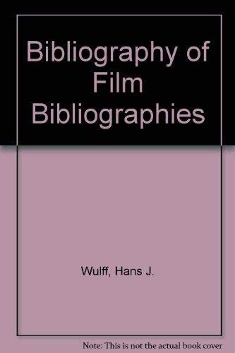 Bibliography of Film Bibliographies - Bibliographie der Filmbibliographien