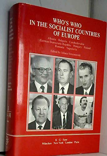 Who's Who in Socialist Countries of Europe (9783598107191) by Stroynowski