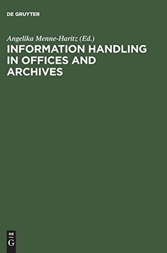 9783598111464: Information handling in offices and archives