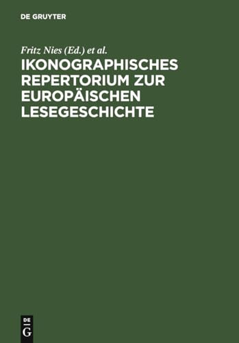 9783598114335: Ikonographisches Repertorium zur Europischen Lesegeschichte