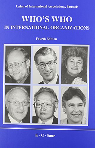 Imagen de archivo de Who's Who in International Organizations: A Biographical Encyclopedia of More Than 13,000 Leading Personalities a la venta por Revaluation Books