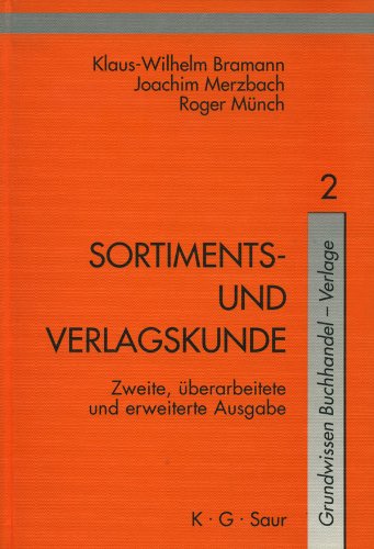 Stock image for Sortiments- und Verlagskunde, Bd 2 for sale by medimops