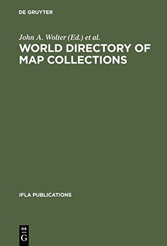9783598203749: World Directory of Map Collections: 31 (IFLA Publications, 31)