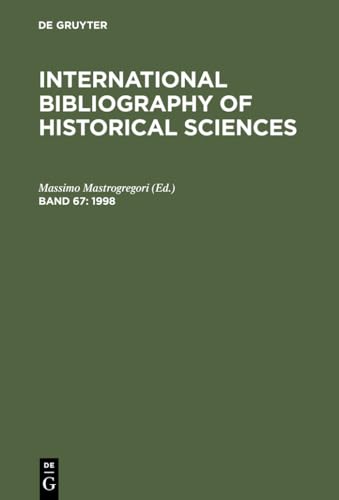 Stock image for International Bibliography of Historical Sciences; Volume 67 for sale by Ria Christie Collections