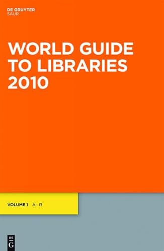 Stock image for World Guide to Libraries for sale by Phatpocket Limited