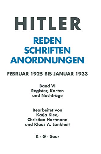 9783598220036: Register, Karten und Nachtrge (German Edition)