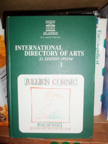 Beispielbild fr International Directory of Arts /Internationales Kunstadressbuch /Annuaire International des Beaux-A zum Verkauf von medimops
