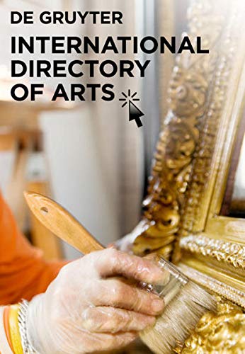 Stock image for International Directory of Arts (English and German Edition) for sale by Hippo Books