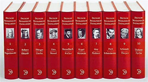 Deutsche biographische Enzyklopädie (DBE). 10 Bände. - Killy, Walther (Hrsg.)