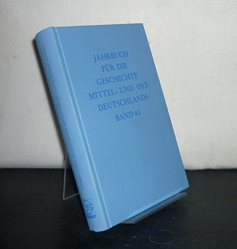 9783598231902: Jahrbuch fr die Geschichte Mittel- und Ostdeutschlands: Historische Landschaften des stlichen Mitteleuropa in der Forschung, Vierter Teil