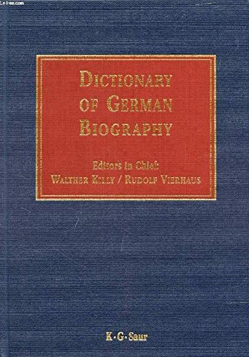 9783598232916: Aachen - Boguslawski: 001 (Dictionary of German Biography)