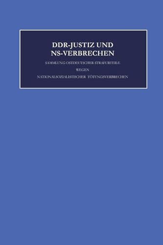 Die Verfahren Nr. 1693 - 1779 der Jahre 1947 und 1948 (DDR-Justiz und NS-Verbrechen)