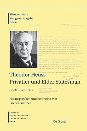 9783598251290: Theodor Heuss, Privatier und Elder Statesman