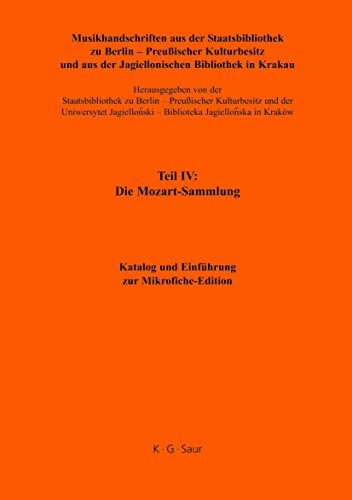 9783598343582: Katalog Und Einfuhrung Zur Mikrofiche-Edition