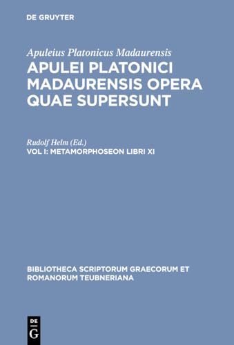 Opera Quae Supersunt: Metamorphoseon Libri XI.; R. Helm, Editor