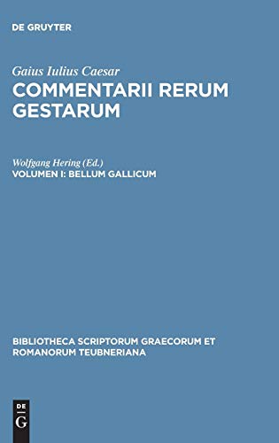 Beispielbild fr Caesar, Vol.1 : Bellum Gallicum: BD I Bibliotheca Teubneriana zum Verkauf von medimops