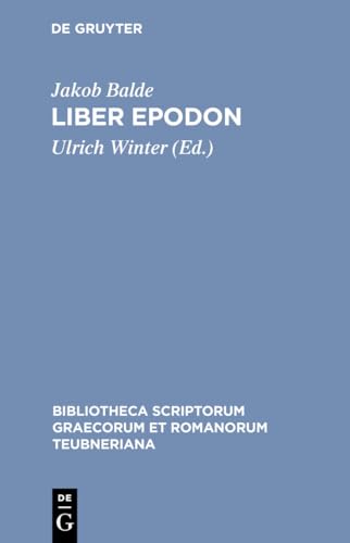 9783598712463: Liber Epodon: 1246 (Bibliotheca Scriptorum Graecorum Et Romanorum Teubneriana)