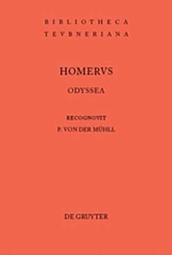 9783598714337: Odyssea (Bibliotheca scriptorum Graecorum et Romanorum Teubneriana) (Greek Edition)