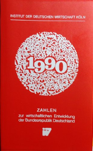 Beispielbild fr Zahlen zur wirtschaftlichen Entwicklung der Bundesrepublik Deutschland. Ausgabe 1990 zum Verkauf von Buchpark