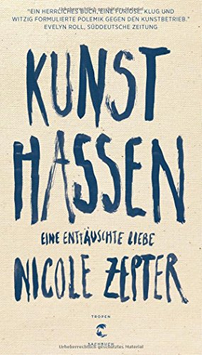Beispielbild fr Kunst hassen -Language: german zum Verkauf von GreatBookPrices
