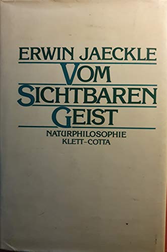 Beispielbild fr Vom sichtbaren Geist: Naturphilosophie (German Edition) zum Verkauf von BuchZeichen-Versandhandel