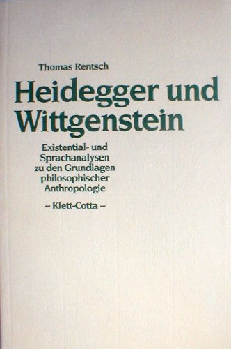 Beispielbild fr Heidegger und Wittgenstein zum Verkauf von medimops