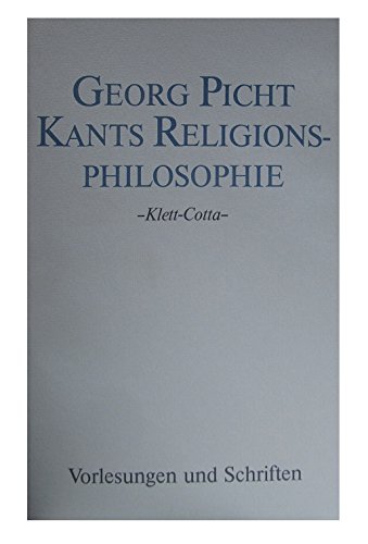 9783608913958: Vorlesungen und Schriften. Kants Religionsphilosophie