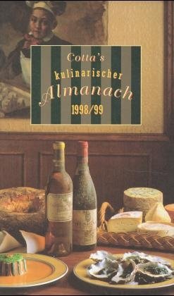 9783608918540: Cotta's Kulinarischer Almanach, 1998/99