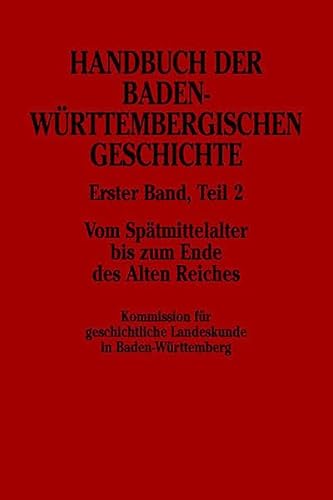 9783608919486: Handbuch der Baden-Wrttembergischen Geschichte