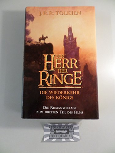 Der Herr der Ringe. Die GefÃ¤hrten / Die zwei TÃ¼rme / Die RÃ¼ckkehr des KÃ¶nigs. Mit AnhÃ¤ngen und Register. (9783608932225) by Tolkien, John Ronald Reuel; Krege, Wolfgang