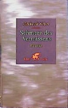 Stock image for Schmerz des Vermissens: Essays for sale by Norbert Kretschmann