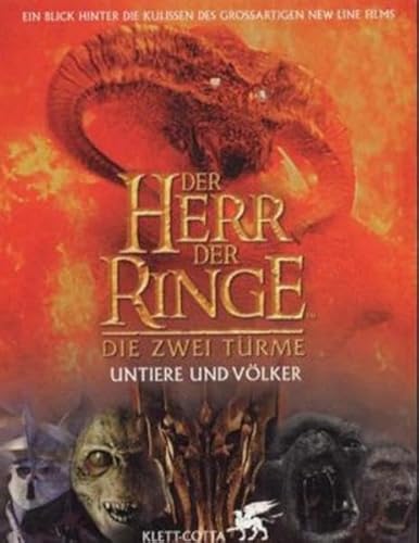 Beispielbild fr Der Herr der Ringe. Die zwei Trme. Untiere und Vlker. zum Verkauf von medimops