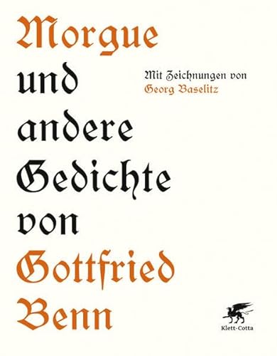 Morgue und andere Gedichte (9783608939415) by Benn, Gottfried
