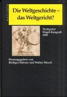 Beispielbild fr Die Weltgeschichte - das Weltgericht?. Stuttgarter Hegel-Kongre 1999. zum Verkauf von Antiquariat Bader Tbingen