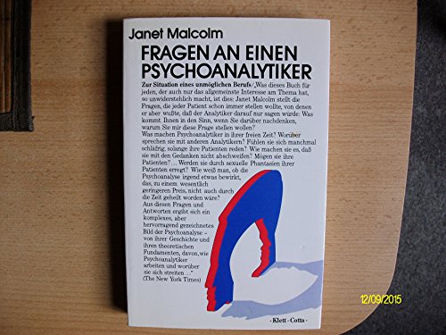 Fragen An Einen Psychoanalytiker (9783608950724) by Janet Malcolm