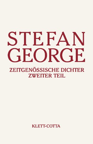 Zeitgenossische Dichter. Teil II (9783608951202) by Stefan George