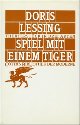 Spiel mit einem Tiger (9783608951967) by Unknown Author